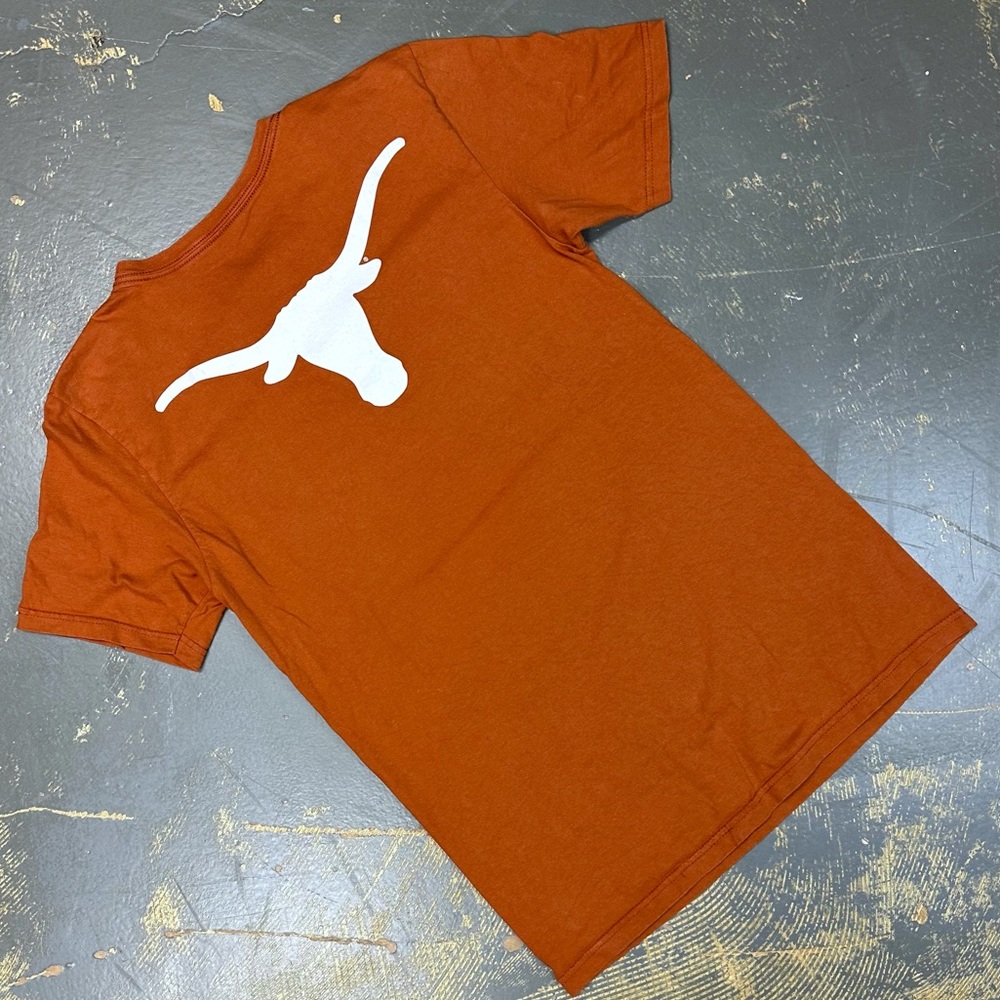 Nike Texas Longhorns Hook Em Horns Small Burnt Orange Kevin Durant Fight - Picture 2 of 8